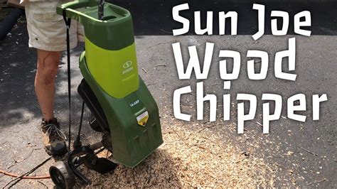 Sun Joe CJ602E 15 Electric Wood Chipper Shredder YouTube