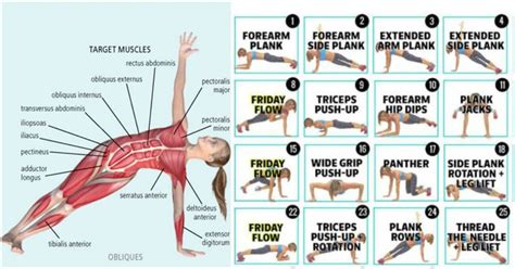 Slim Your Waist And Sculpt A Strong Defined Core With 6 Side Plank ...