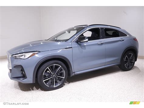 2022 Slate Gray Infiniti QX55 Luxe AWD 142705940 Photo 3 GTCarLot