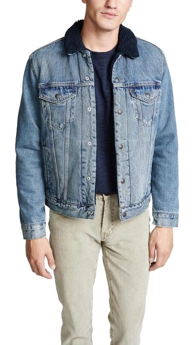 Levis Levis Indigo Type 3 Sherpa Trucker Denim Jacket In Indigo Lamb Modesens