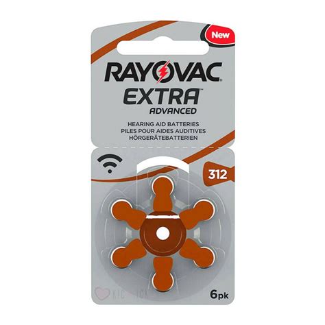 Rayovac Extra Misura Pr Batterie Per Apparecchi Acustici