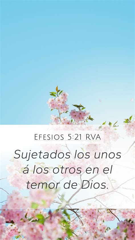 Efesios 5 21 RVA Mobile Phone Wallpaper Sujetados los unos á los