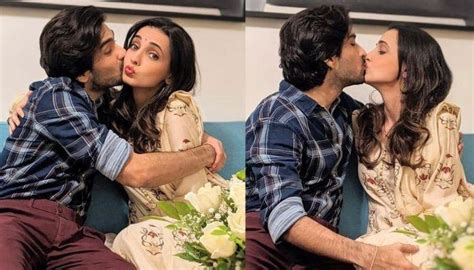 Mohit Sehgal And Sanaya Irani Kiss On The Lips