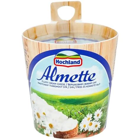 Сыр Hochland Almette сливочный 60% 150 г купить онлайн | заказать в ...