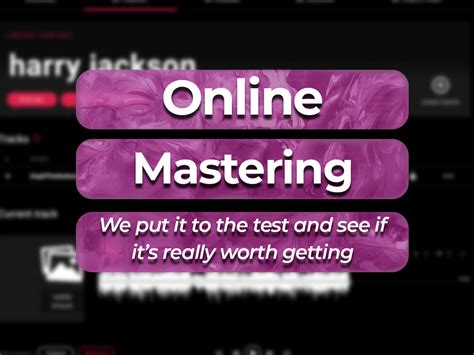 Online Mastering Services for Musicians & Producers (With Free Picks ... 