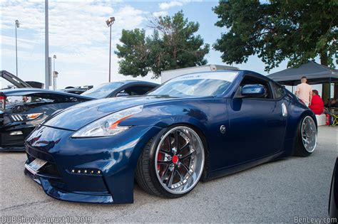 Blue Nissan 370z