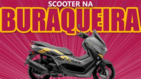 Dá pra rodar de scooter na buraqueira YouTube