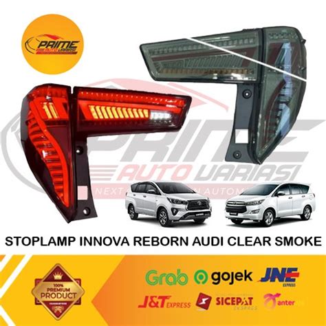 Jual STOPLAMP INNOVA REBORN TRIPLE SEVEN NEW 2016 2023 CLEAR SMOKE