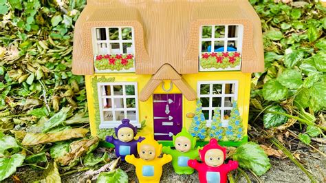 Teletubbies Step 2 Cottage Dollhouse Forest Animals Youtube