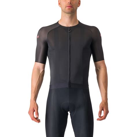 Castelli Maillot Manches Courtes Homme Aero Race Light Black