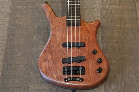 Warwick German Pro Series Bolt On 4 String Thumb Bass Natural Gig Bag Lovies Guitars