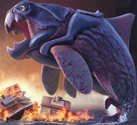 BIG DADDY (DUNKLEOSTEUS) | Sharks of hungry shark evolution Wikia | Fandom