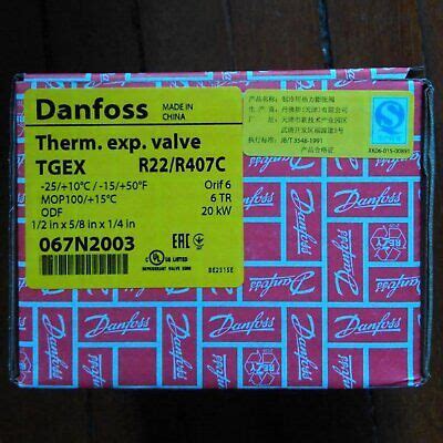 Pcs N New For Danfoss Expension Valve Free Shipping Ebay