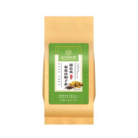 北京同仁堂内廷上用蒲公英菊花决明子茶150g（5g30袋） 一件代发 阿里巴巴