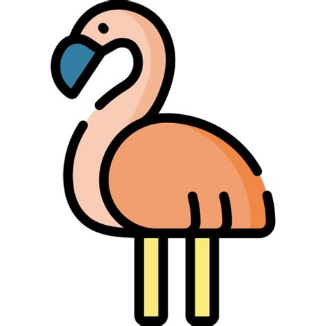 Flamingo Special Lineal Color Icon