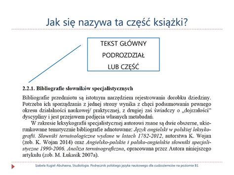 Budowa Ksi Ki Wiczenia Ppt Pobierz