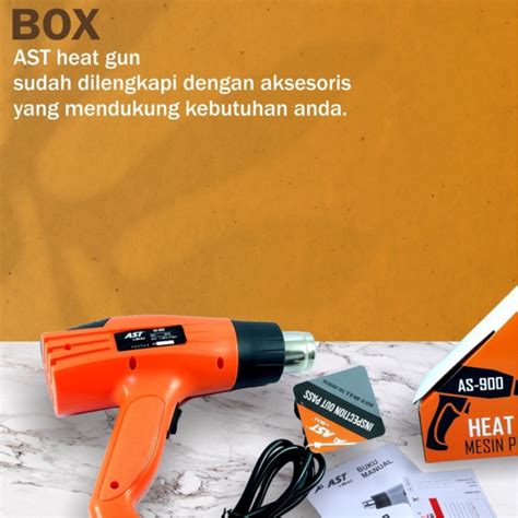Jual Watt Mesin Pemanas Heat Gun Hot Gun AST AS Shopee Indonesia