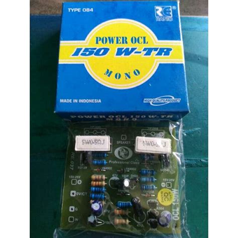 Jual Kit Power Driver Ocl Mono Watt Tr Shopee Indonesia