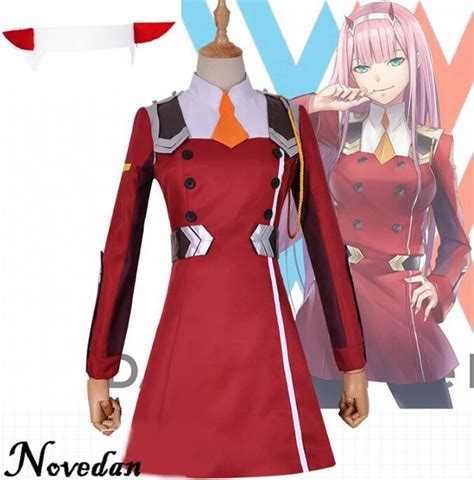 Darling In The Franxx Zero Two Code 002 Cosplay Costume Japanese Anime