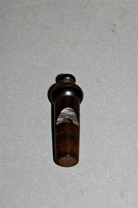 19th Century Treen Whistle British Antique Dealers Association