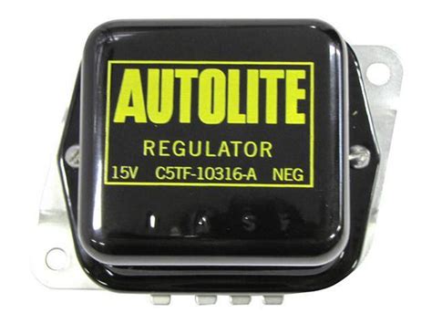 1965 1966 1967 Ford Mustang Autolite Voltage Regulator Suit With Air C National Mustangs