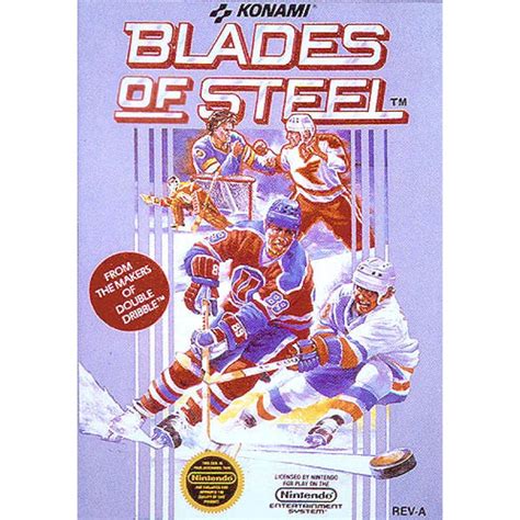 Original Nintendo Blades Of Steel Pre Played Nes