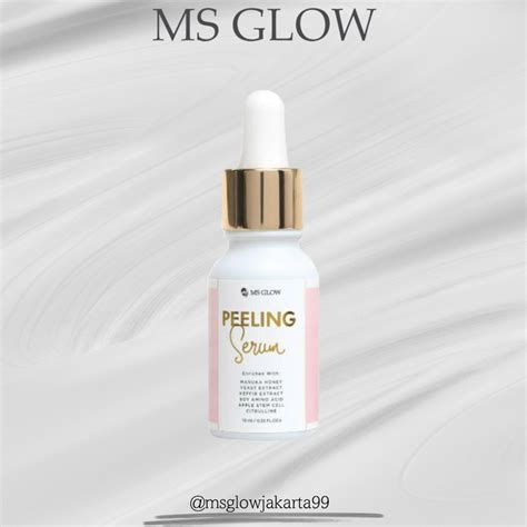 Jual MS GLOW Peeling Serum 15ml Shopee Indonesia