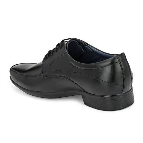 Lace Up Men Black Synthetic Leather Formal Shoes At Rs 999pair In Agra