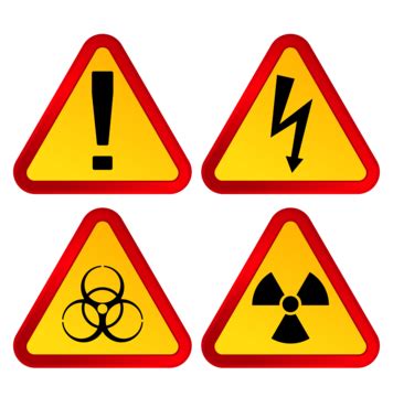 sign,danger,warning sign,warning,yellow,cartoon warning sign,cartoon ...