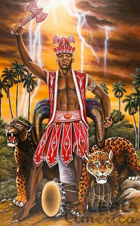 Shango ⚡ Imagenes De Shango Shango Mitología Yoruba