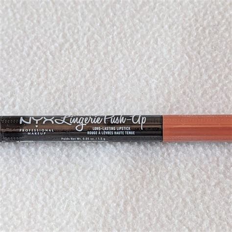 Nyx Makeup Dusk To Dawn Warm Beige Nude Liplipls Lip Lingerie Pushup Lipstick Poshmark