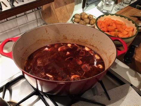 Rezept zu einem erfolgreichen Bœuf Bourguignon jetzt wiederholt mit