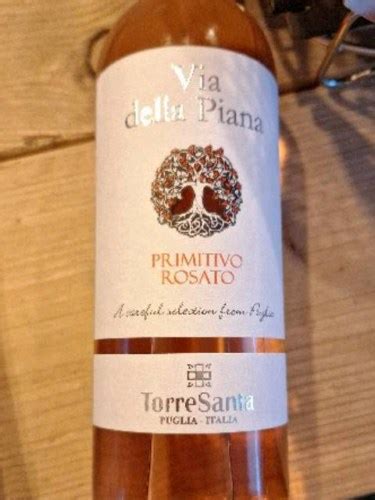 Torresanta Via Della Piana Primitivo Rosato Vivino Us