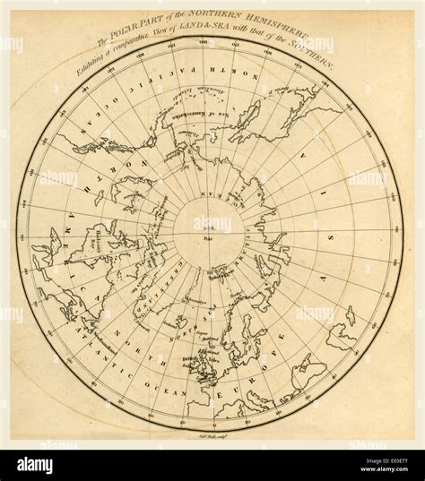 Northern Hemisphere Map Hi Res Stock Photography And Images Alamy