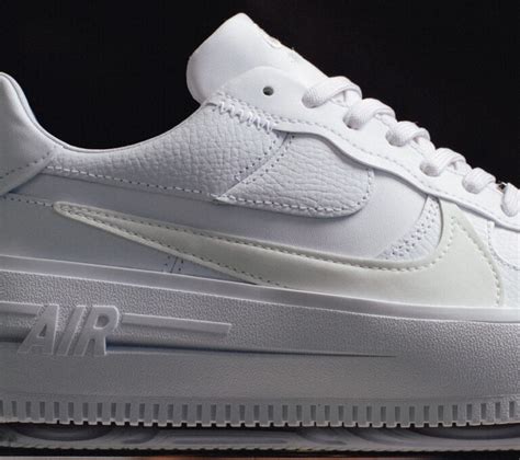 Nike Air Force 1 Low PLT AF ORM Plateforme Triple White DJ9946 100