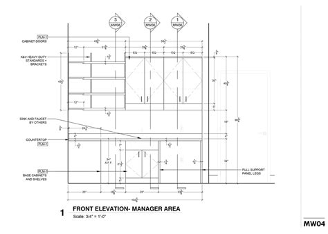 Millwork Cad Shop Drawing Casework Furniture Design Drawing Service Usa