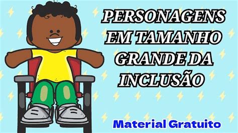 Recursos E Atividades Do Ledson Aldrovandi Personagens Em Tamanho