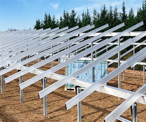 Aluminium Solar Mounting Structure Downstream Products Ultra