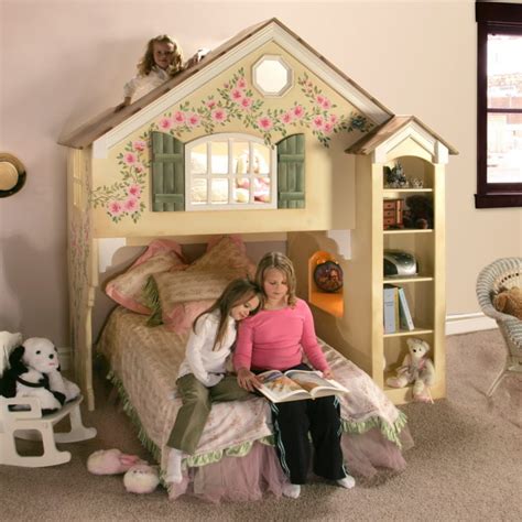 Dollhouse Loft Bed Themed Beds By Tanglewood Design