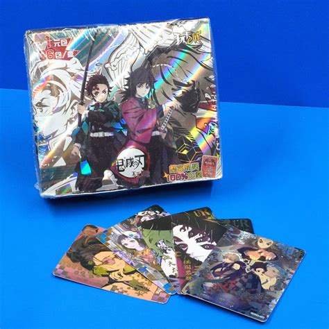 Demon Slayer Ccg Tcg Trading Card Box Booster Packs Kimetsu No