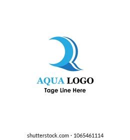 Aqua Water Logo Vector Stock Vector (Royalty Free) 1065461114