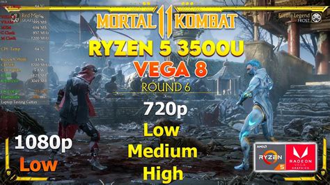 Mortal Kombat Ryzen U Vega Hp S Youtube