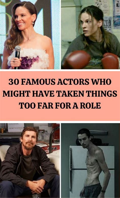 Actors Who Might Have Taken Things Too Far For A Role