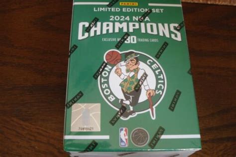 2023 24 Panini Boston Celtics Championship Team Set Basketball Blaster