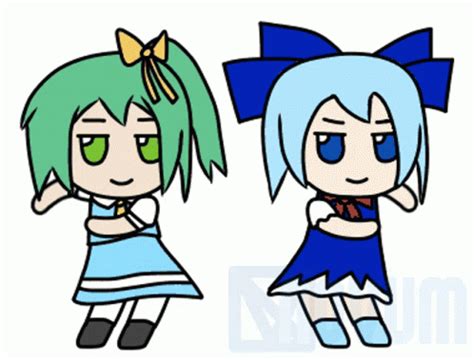 Daiyousei Cirno Daiyousei Cirno Fumo Discover Share Gifs