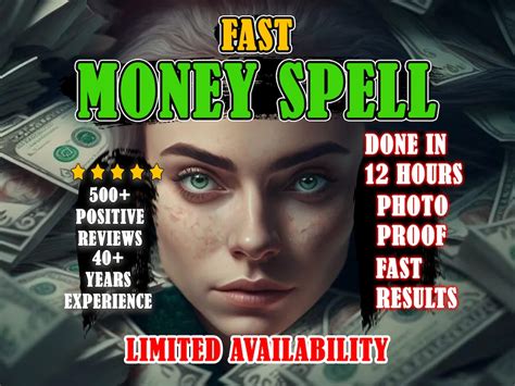 Fast Money Spell Become Wealthy And Rich Money Opportunity Same Day