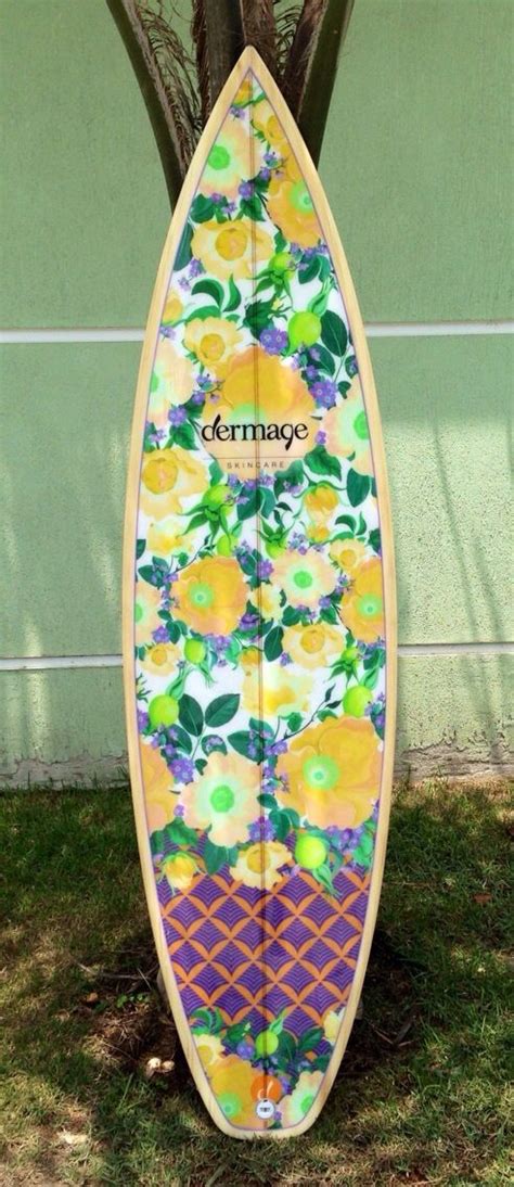 Prancha De Surf Personalizada Estampa Exclusiva Dermage