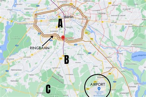 Berlin Airport Map