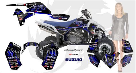 Suzuki LTR 450 Graphics d102 – Krazygraphics.com