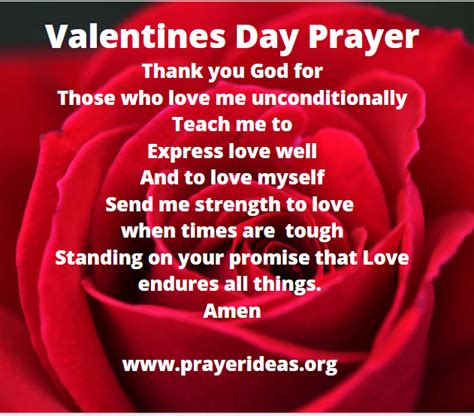 Valentines Day Prayer - Prayer Ideas